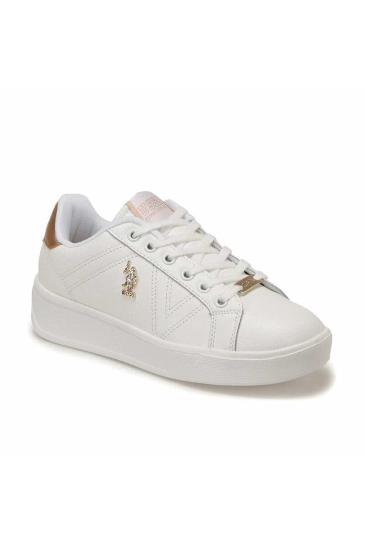 U.S. Polo Assn. Γυναικεία λευκά αθλητικά παπούτσια Extra
