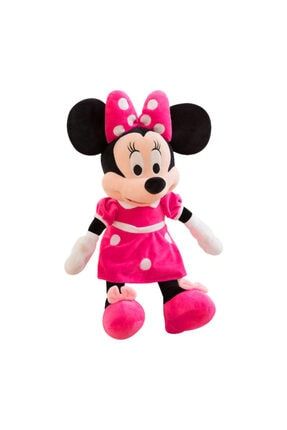 Eska1008 Disney Kahramanlar Minnie Mouse Figür Peluş Oyuncak Büyük Boy Pembe ESKA1008-MNPMB