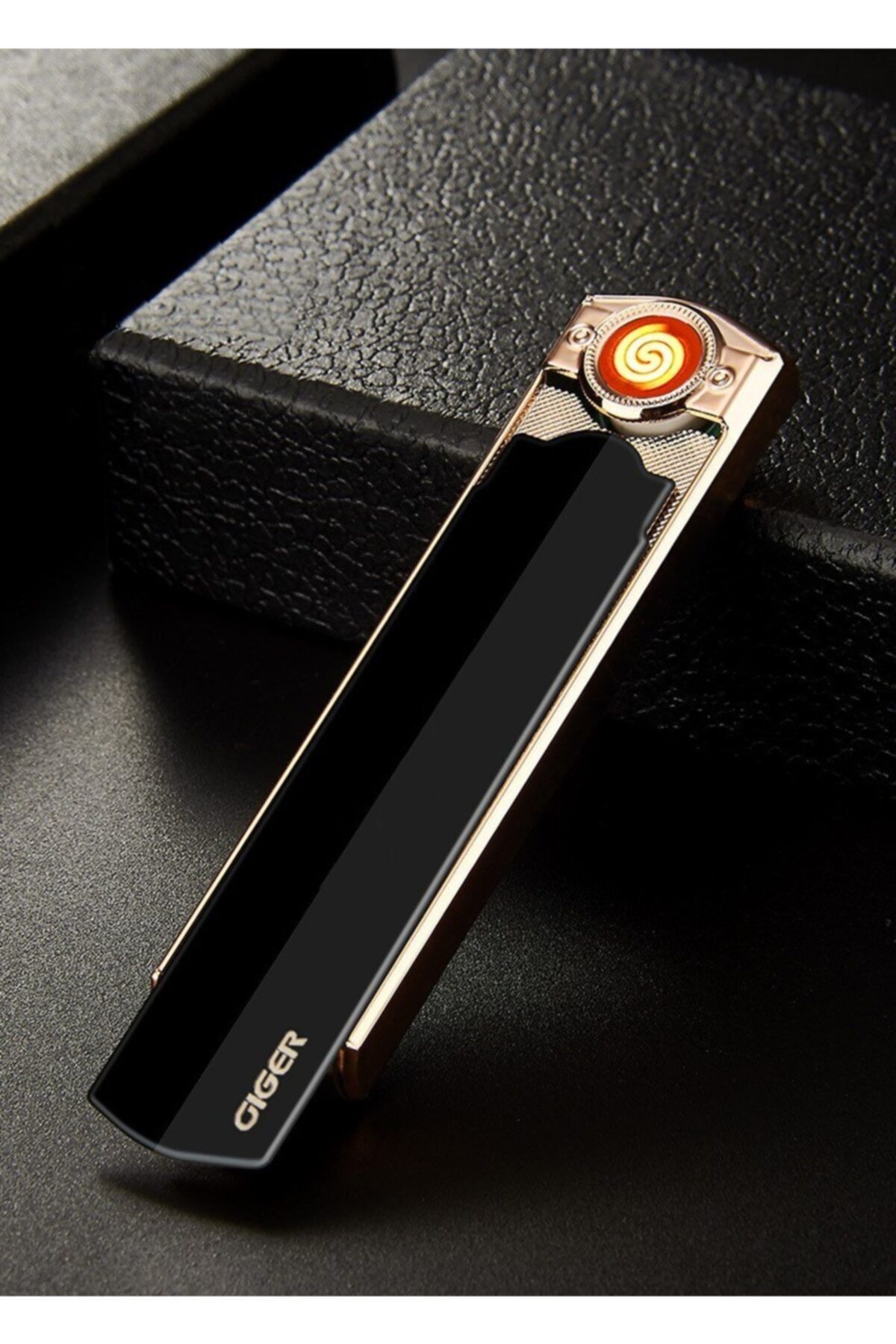 Usb Şarjlı Gold King Şarjlı Çakmak - 4