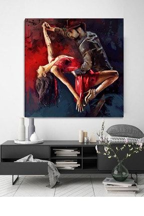Last Tango Dance Kanvas Tablo 100x100cm LSTTNGDNCE012