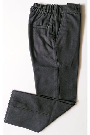 Nzy Tekstil Erkek Gri Lastikli Okul Pantolonu 100 Trendyol