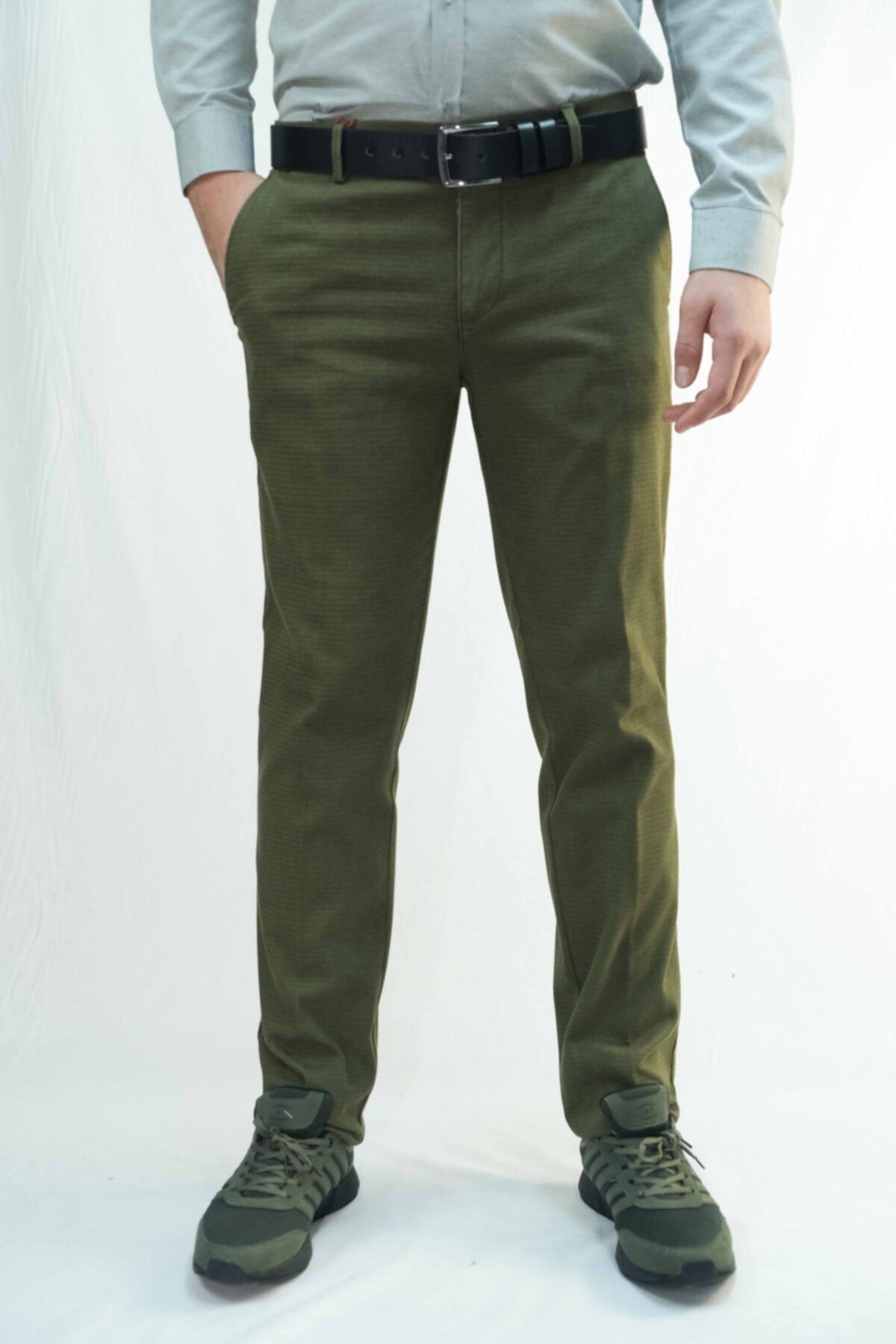Bomonti Men s Khaki Trousers Trendyol