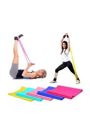 Plates Bantı Egzersiz Lastiği Yoga Egzersiz Bandı m72