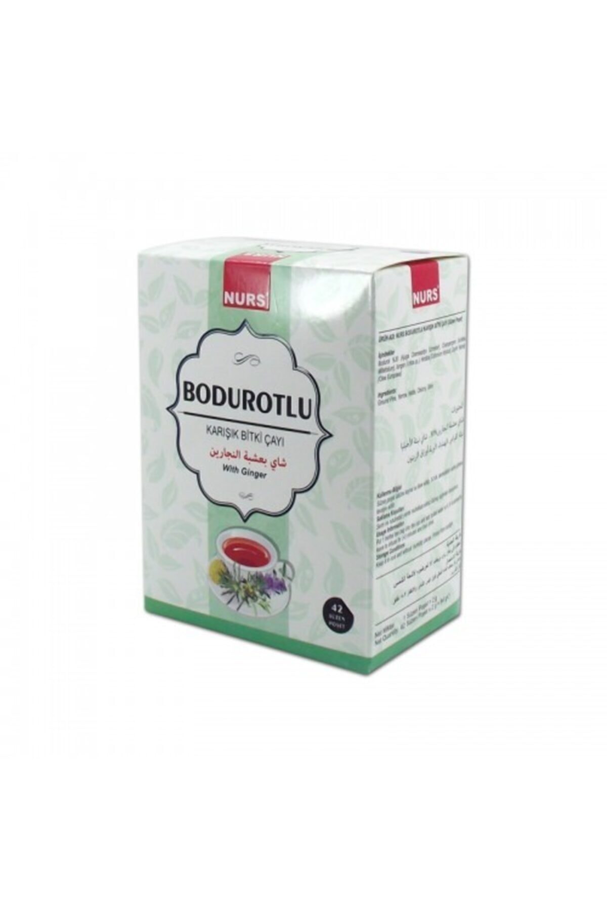 Nurs Lokman Hekim Bodurotlu Çay 42 Li Kar Bitki Süzen Poşet Çay