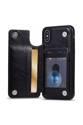 lima siyah iphone 7 kartlikli cuzdanli