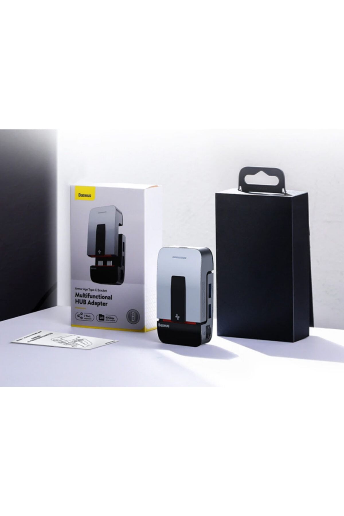 Baseus-Armor Age 9in1 Type-c Multifunctional Hub HDMI RJ45 USB 3.0 7