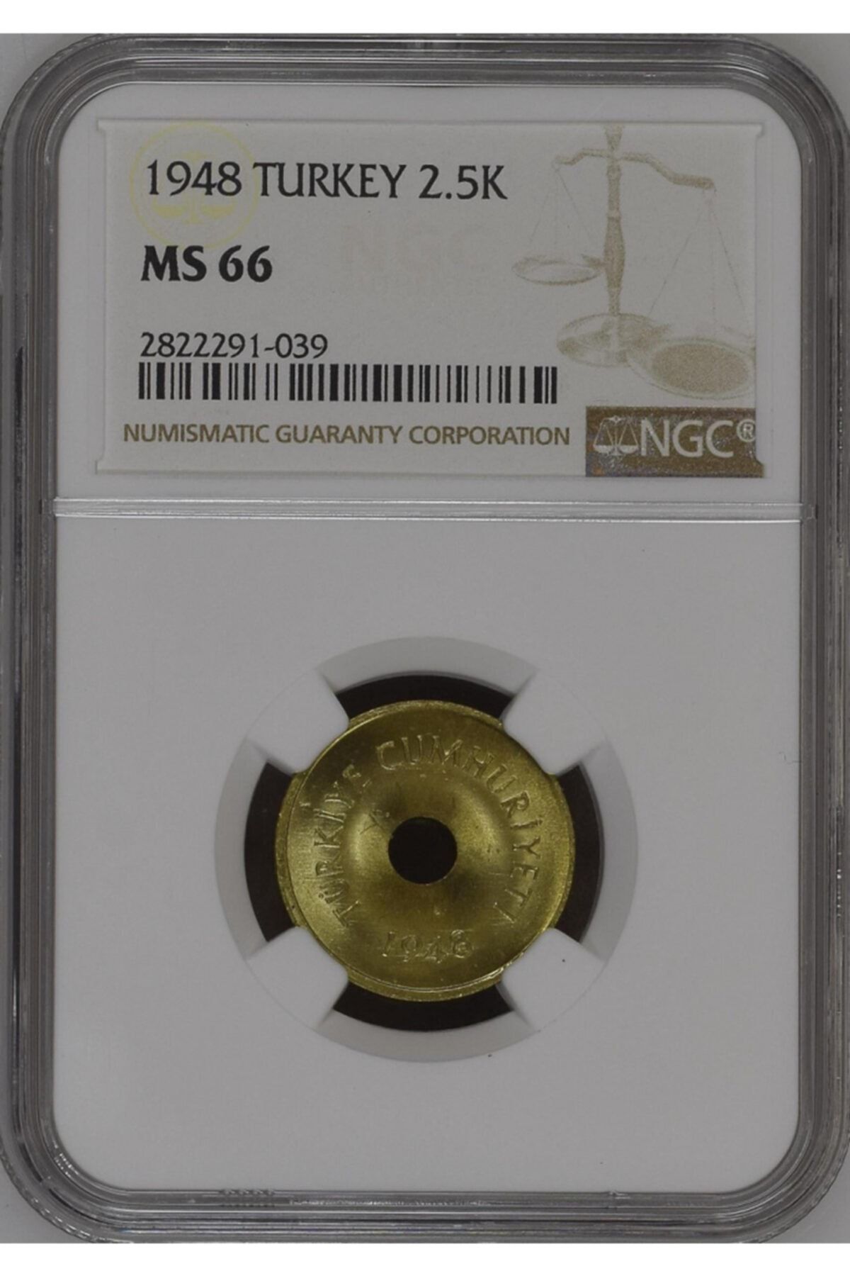 ngc sertifikali eski madeni para