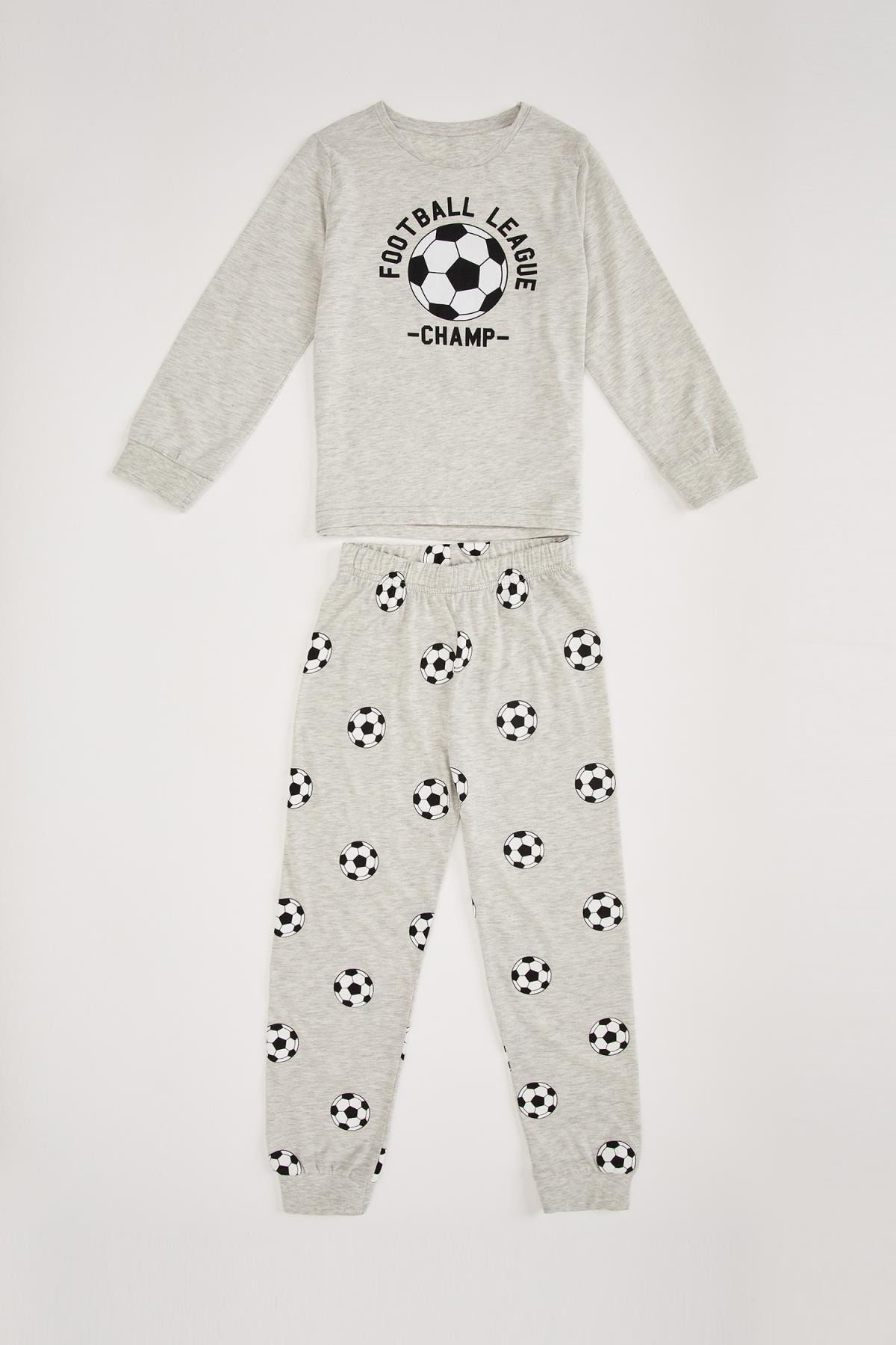 Defacto Erkek Cocuk Baskili Pijama Takimi Trendyol