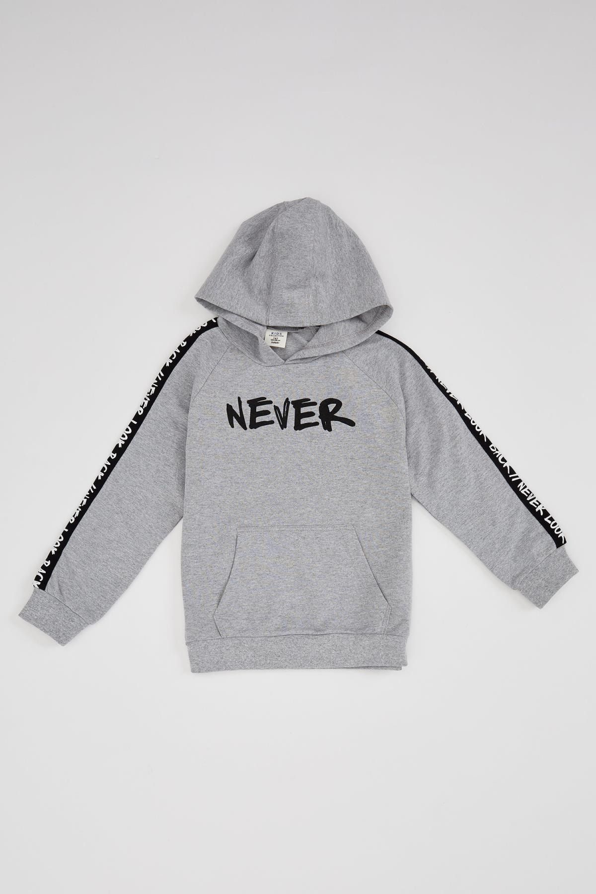 Defacto Erkek Cocuk Kapusonlu Sweatshirt Trendyol