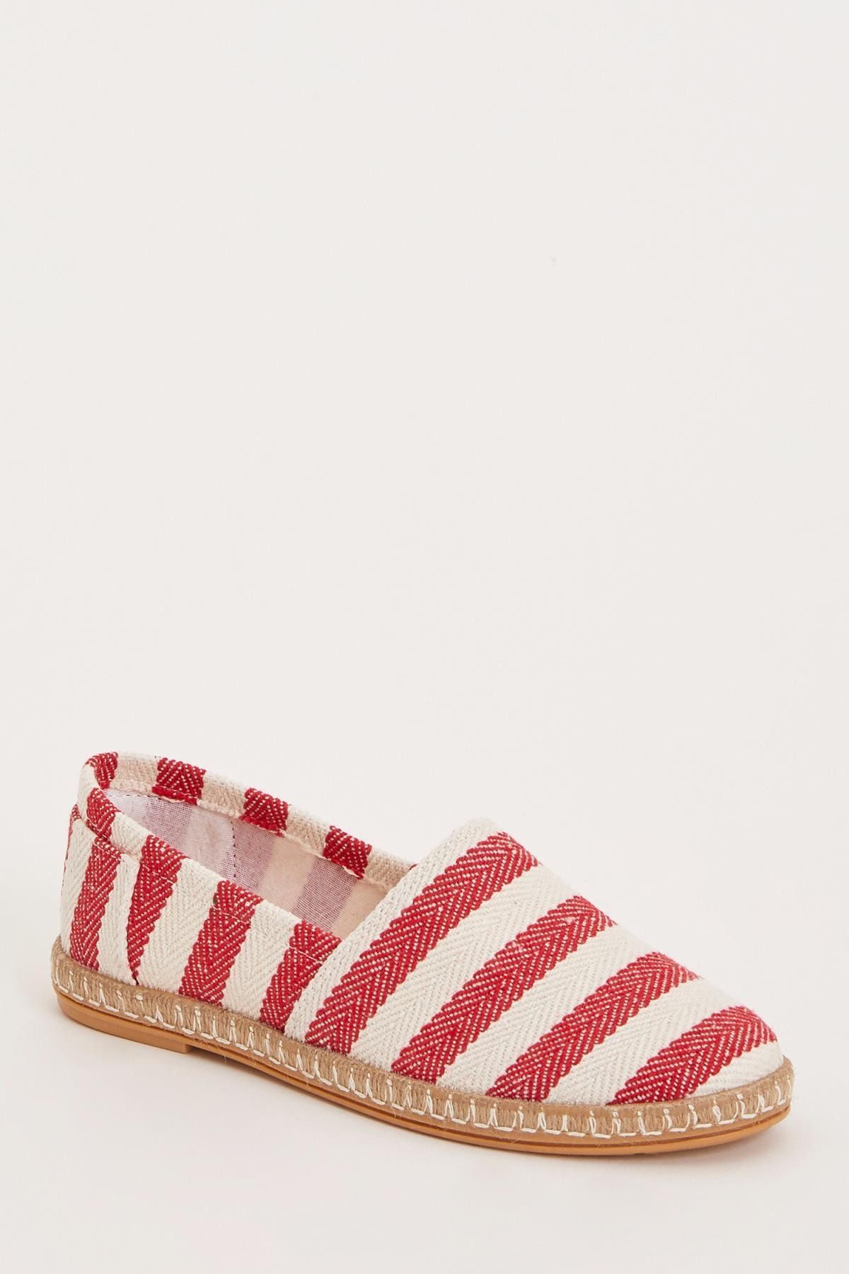 Defacto Kadin Kirmizi Espadril Ayakkabi L3978az 19hs Rd1 Trendyol