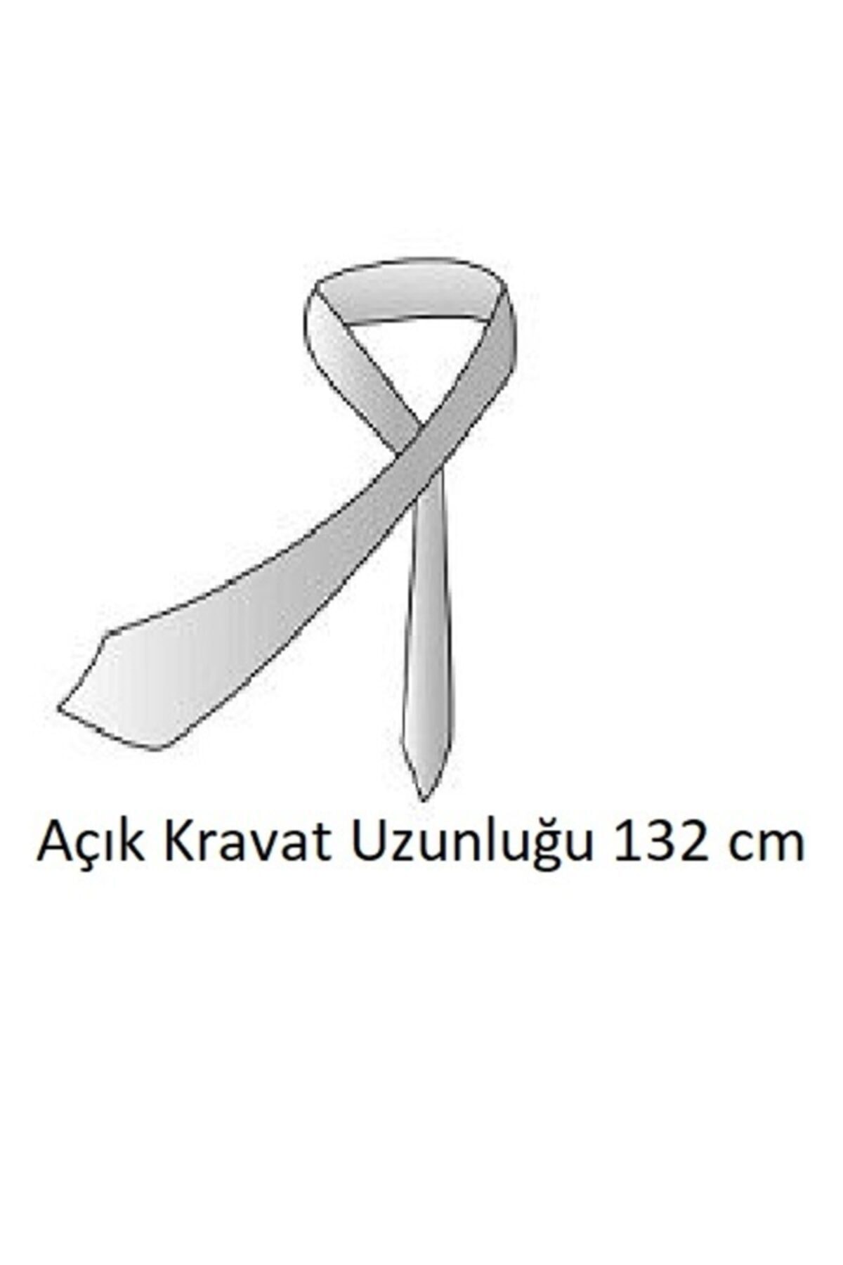 کراوات مردانه قرمز ChatonDor | 202K200 اورجینال - تصویر 2