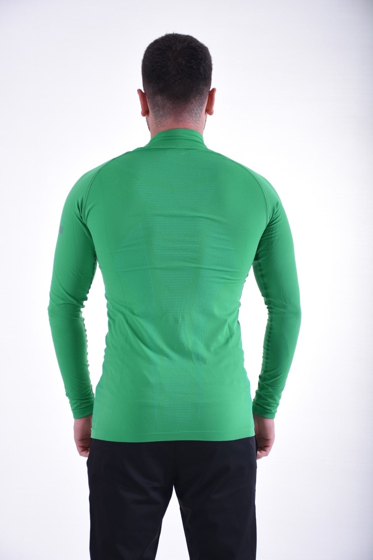 Lotto تی شرت مردانه آستین بلند سبز SML Ls-