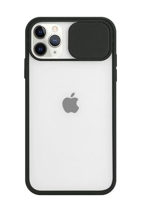 Iphone 11 Pro Slayt Kamera Lens Korumalı Siyah Telefon Kılıfı kamerakoruyucu11pro