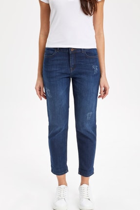 Defacto Kadin Mavi Kot Susana Slim Fit Jean Pantolon J0835az 19sp Nm34 Fiyati Yorumlari Trendyol