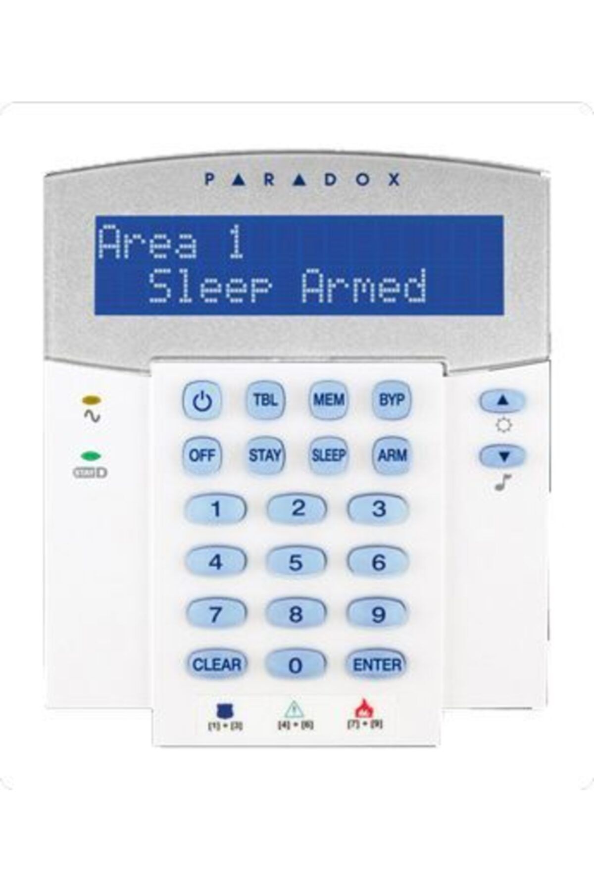 PARADOX-32 Zone Cable LCD Keypad 1