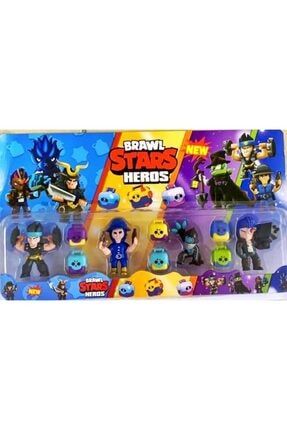 Lazimbana Brawl Stars Oyuncak Figur Karakter 4 Lu Trendyol