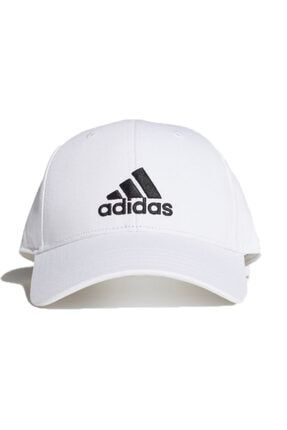 Unisex Beyaz Bball Cap Cot Şapka 38454