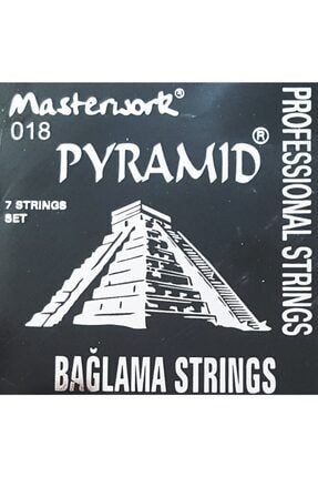 Masterwork Piramid Gold Bağlama Tel 0,18 Kısa Sap SZSPT15097