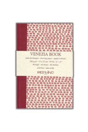 Venezia Book Çok Amaçlı Eskiz Çizim Defteri 200 Gr. 15x23 Cm. 48 Yaprak F16001523