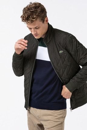 Lacoste Erkek Kapitone Kapusonlu Haki Mont Bh1930f Trendyol