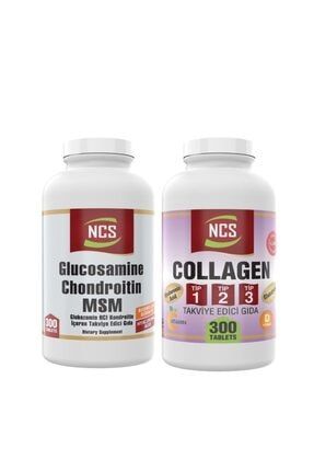 Kolajen-collagen Tip-1-2-3-300 Tablet Glucosamine Chondroitin Msm 300 Tablet 45530694522