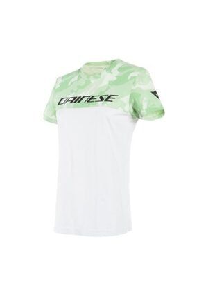 Kadın Camo Track Yeşil T-shirt C02