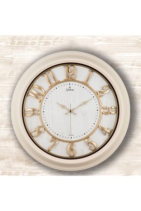 Genel Markalar Modern Büyük Boy Kabartma Rakamlı Ofis Ve Salon Duvar Saati TR...