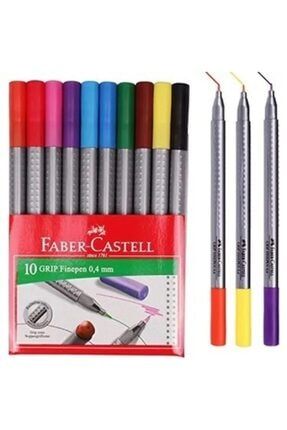 Faber-castell Grip Finepen 10' Lu 0,4mm RNK-FAB118