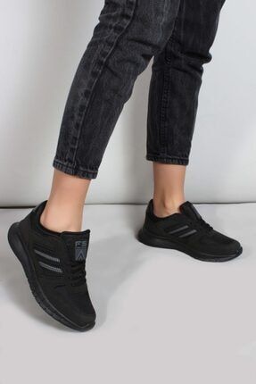 Kadın Siyah Anorak Sneaker Ayakkabı 925za011 925ZA011