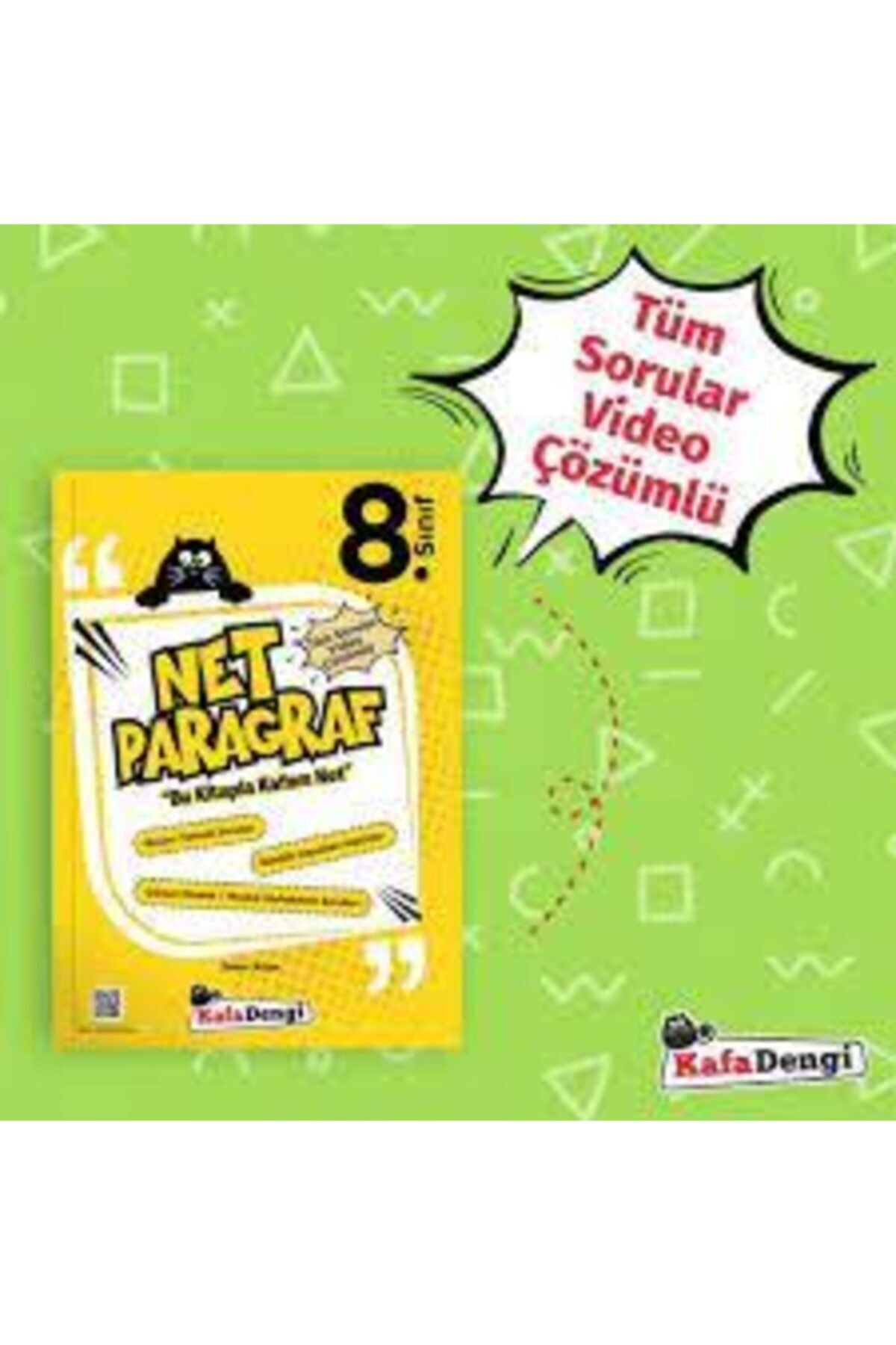 Kafa Dengi Yayınları Kafa Dengi 8.sınıf Net Paragraf Soru Bankası