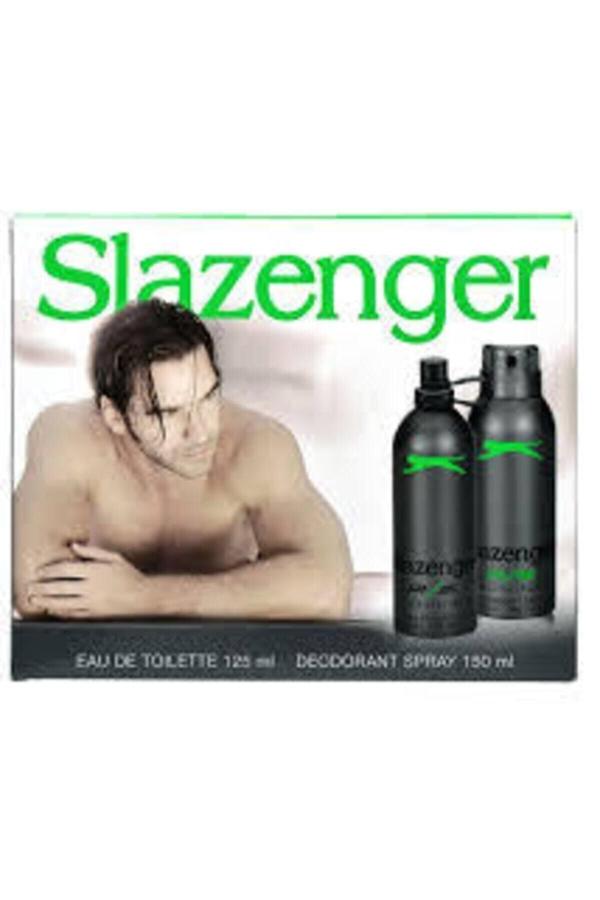 ست دئودورانت مردانه عطر Edt 125ml + 150ml Slazenger