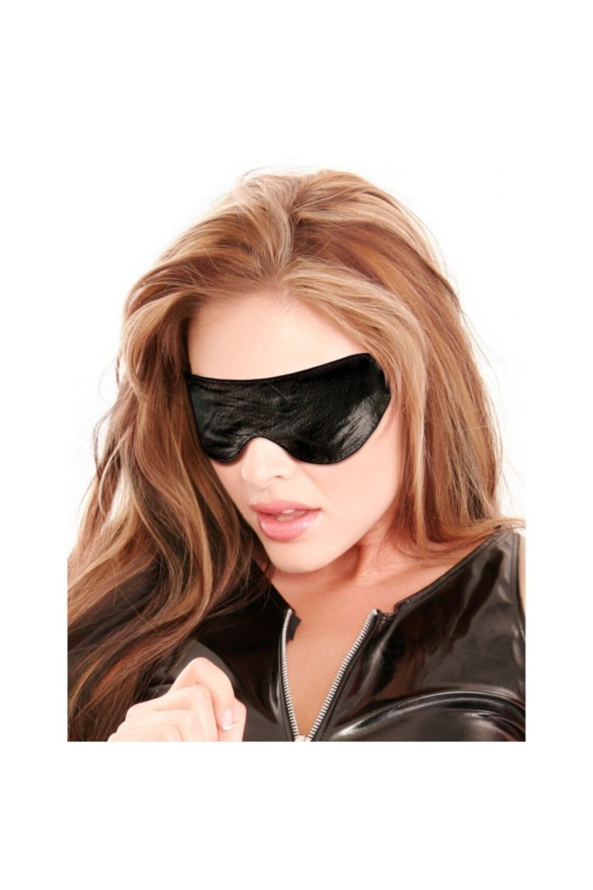 Pipedream Fetish Fantasy Deri Göz Kapalı Fetiş Maske