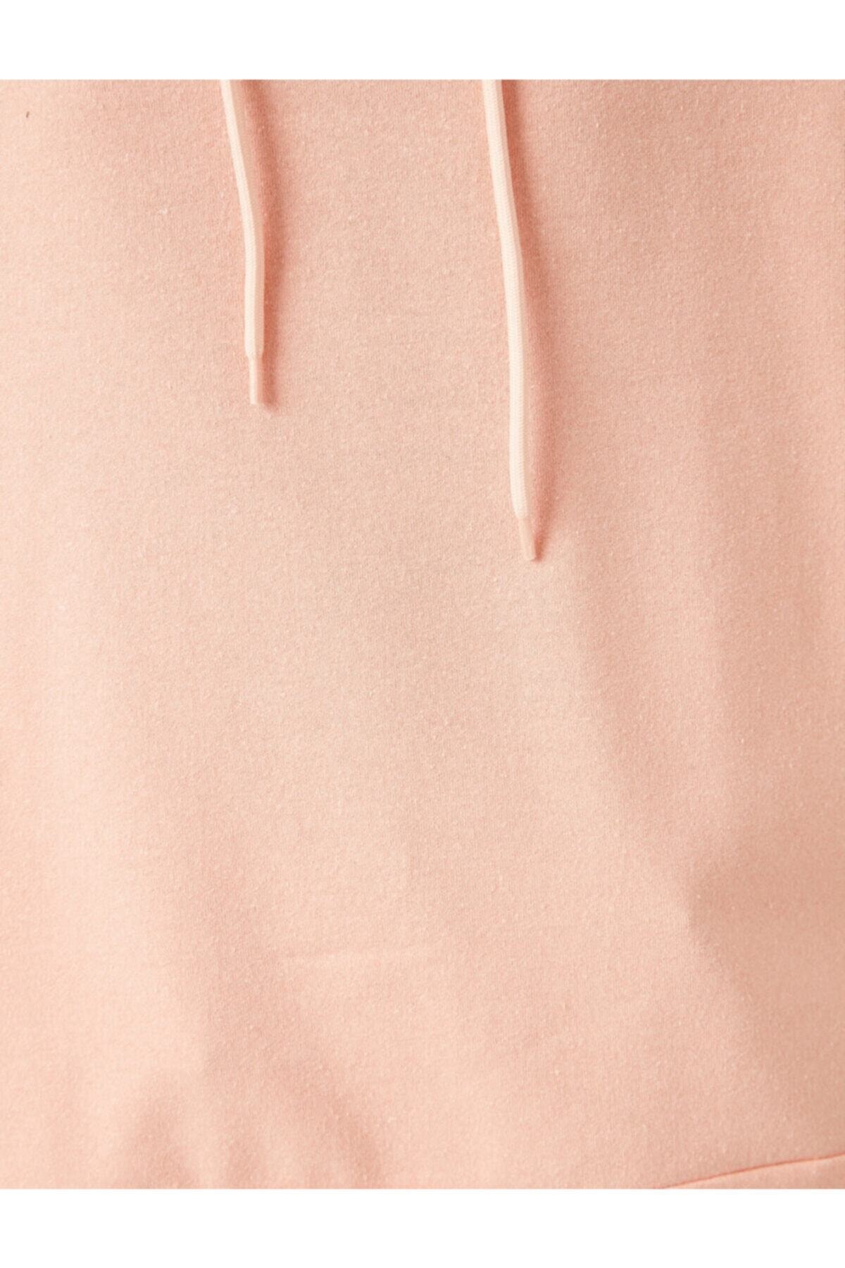 سویشرت زنانه صورتی کوتونKoton | 1KAL68333OK اورجینال - تصویر 6