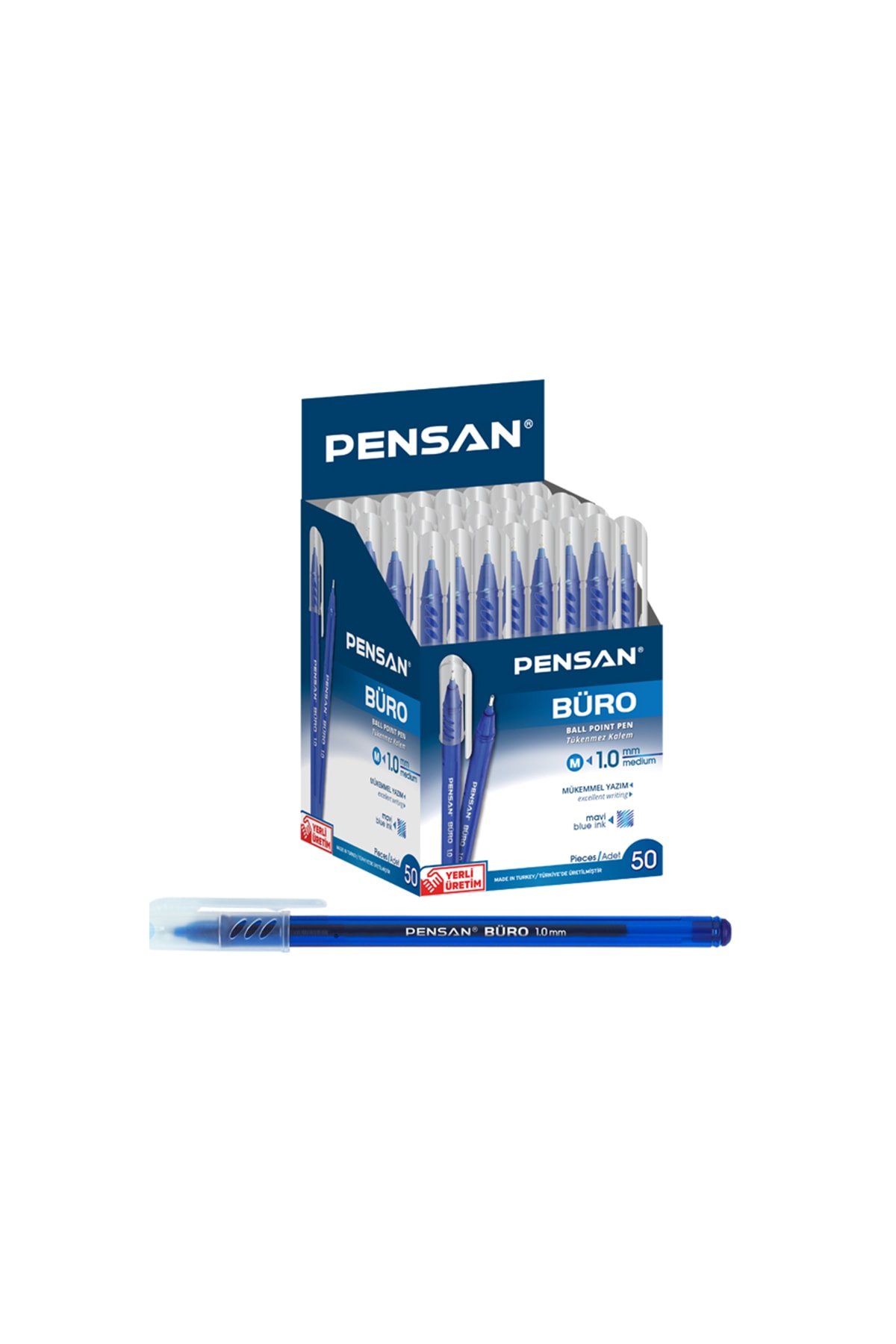 Ballpoint Pencil Office 1 Mm Blue 50s 2270