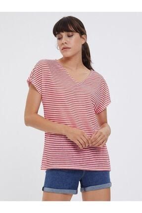 Regular Fit Kadın Tshirt Kısa Kol T-shırt LF2023630_Q1.V1