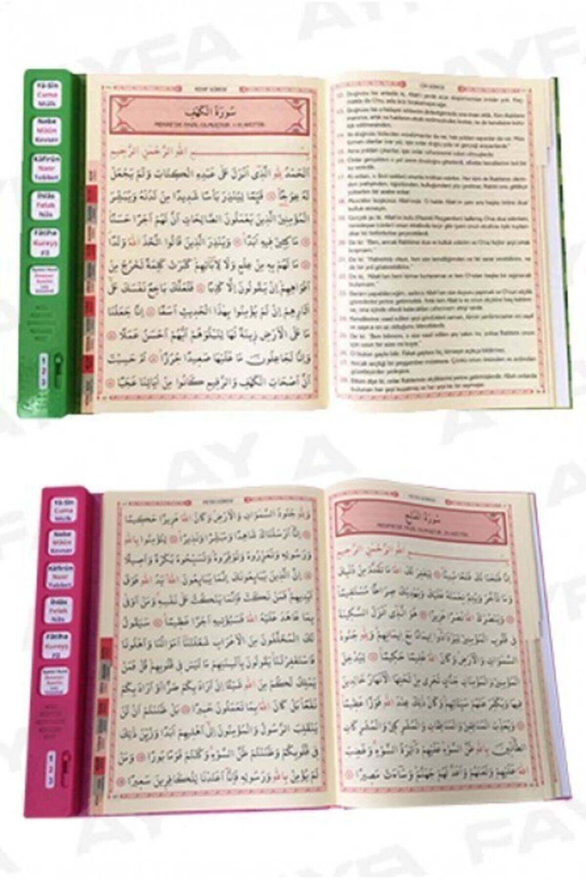 Hicaz Pazarı Kulaklıklı Ses Ayarlı Sesli Mealli Yasin Dua Ayet Sure Kitabı fotoğrafı 3 (önizleme)