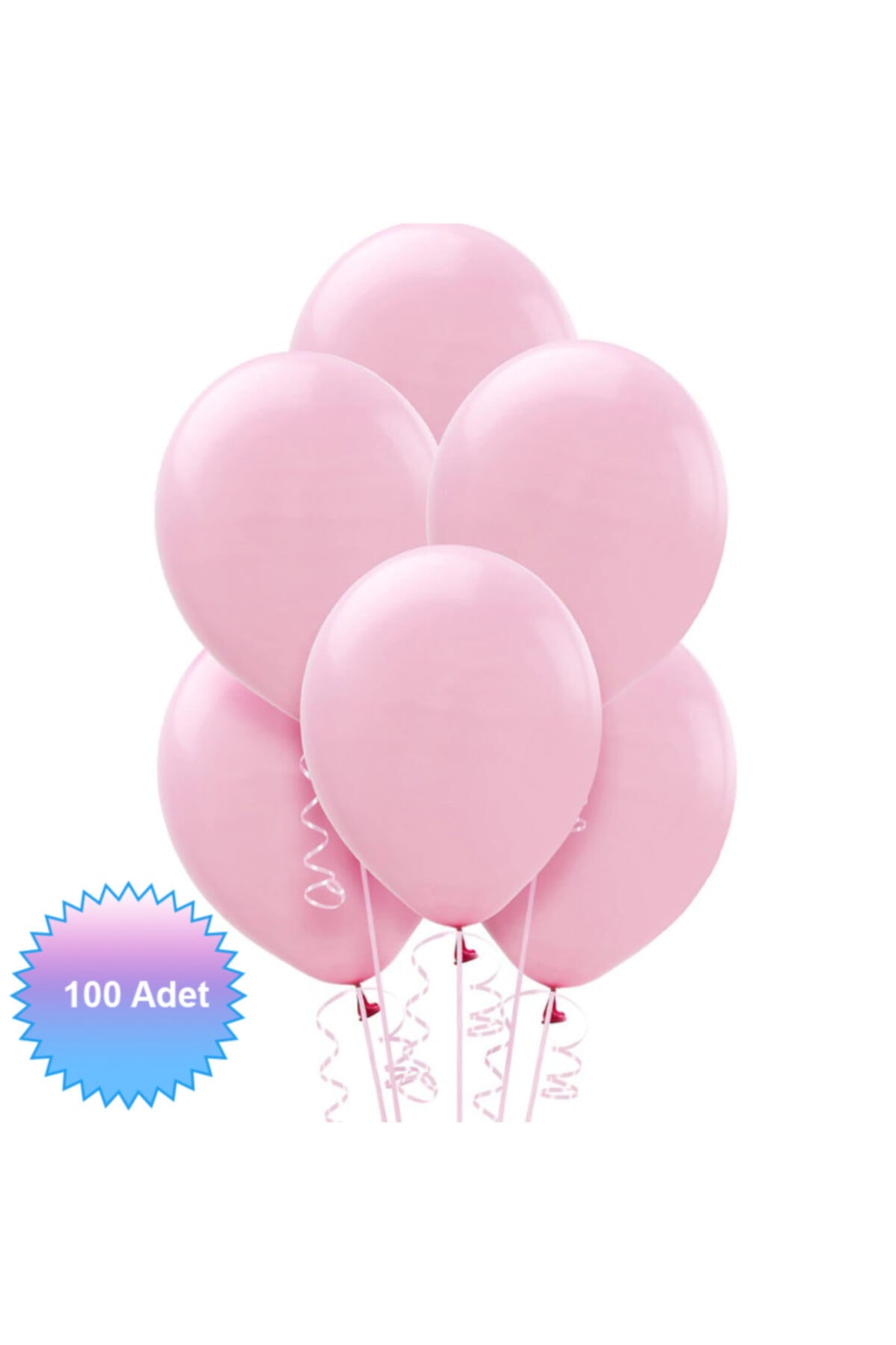 Balon Pembe 100'lü