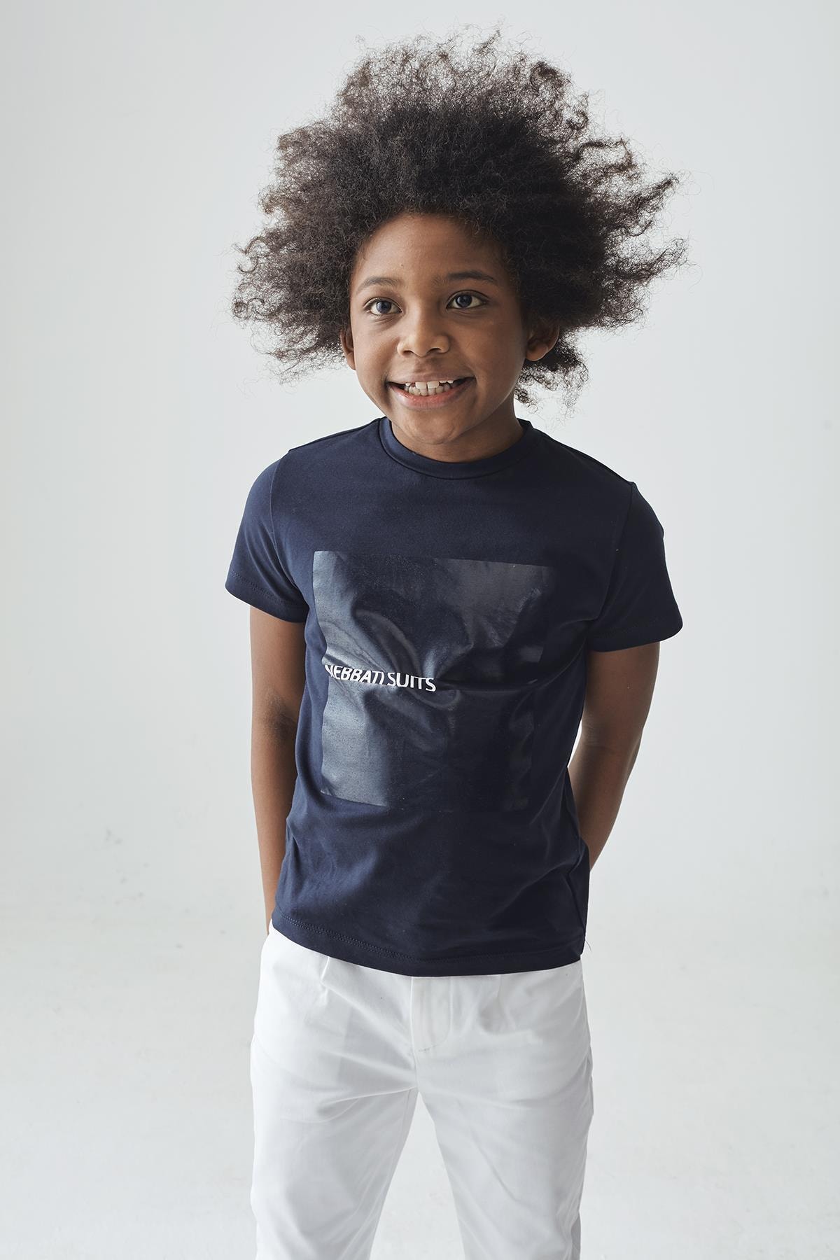 Erkek Çocuk Lacivert T-shirt