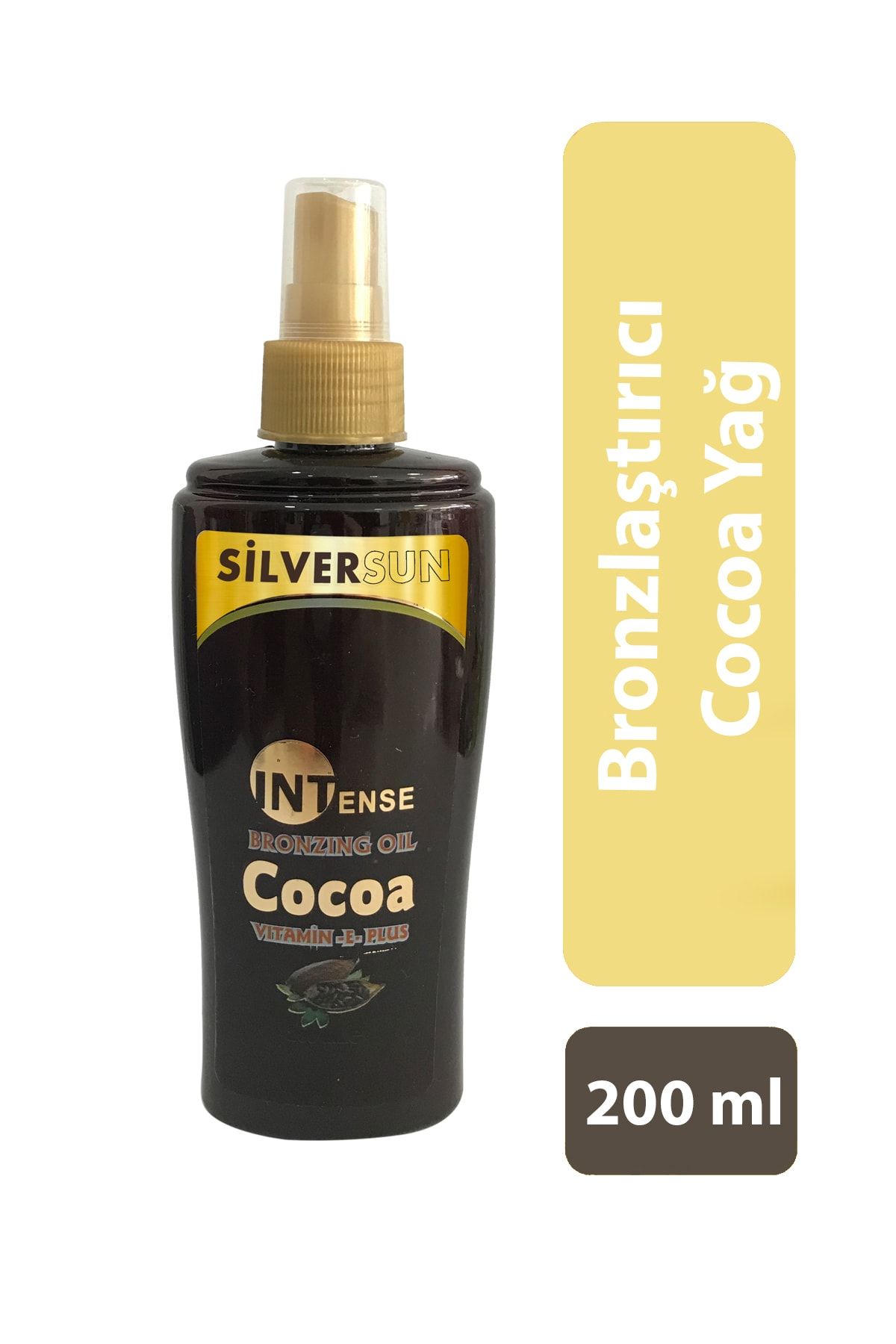 روغن برنزینگ سیلورسان شدید ویتامین E پلاس 200 میلی لیتر Silversun