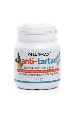 Pharmax Anti-tartar Toz Kedi, Köpek Diş Taşı Giderici 45 gr 0010