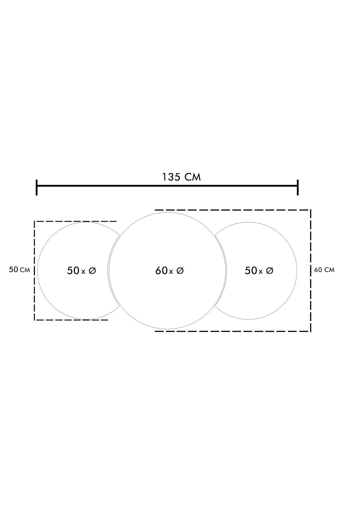 Cermin Dinding Dekoratif 3 Buah|Cermin dekoratif| - AliExpress