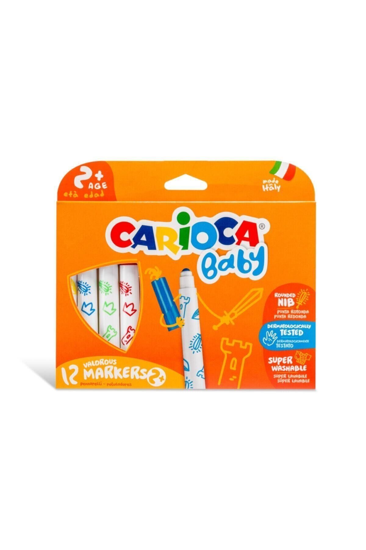 Carioca Baby Washable Felt Tip Crayons Set of 12 - Trendyol