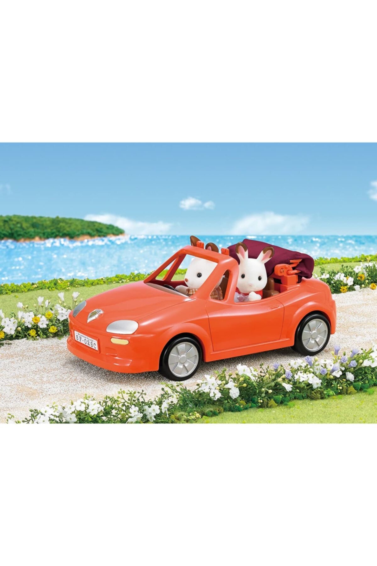Sylvanian families convertible car shop