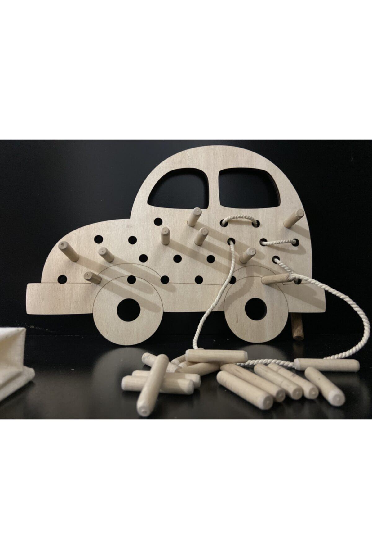 Ankebut Montessori Ip Geçirme Ve Pim Takma 3'lü Oyun Seti fotoğrafı 5 (önizleme)