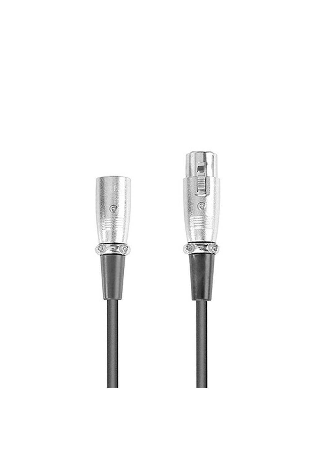 Mikrofon Kablosu Xlr-c3 Dişi Xlr To Erkek Xlr - 4