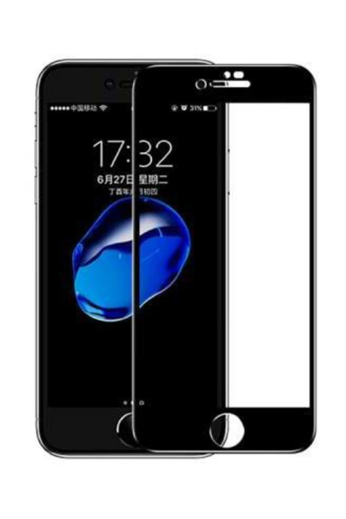 Sunix-Apple Iphone 7 Plus 8 Plus 5d 6d 9d Screen Protector Unbreakable Glass Black 3
