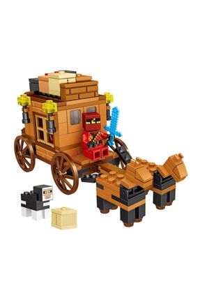 Cmo-63047-1123 Lego Yapı Oyuncak Seti Minecraft My World Serisi 227 Parça CMO-63047-1123