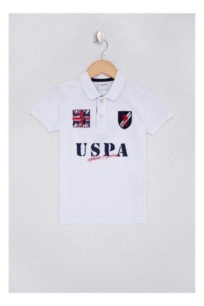Erkek Çocuk Beyaz Polo Yaka T-shirt 504763903