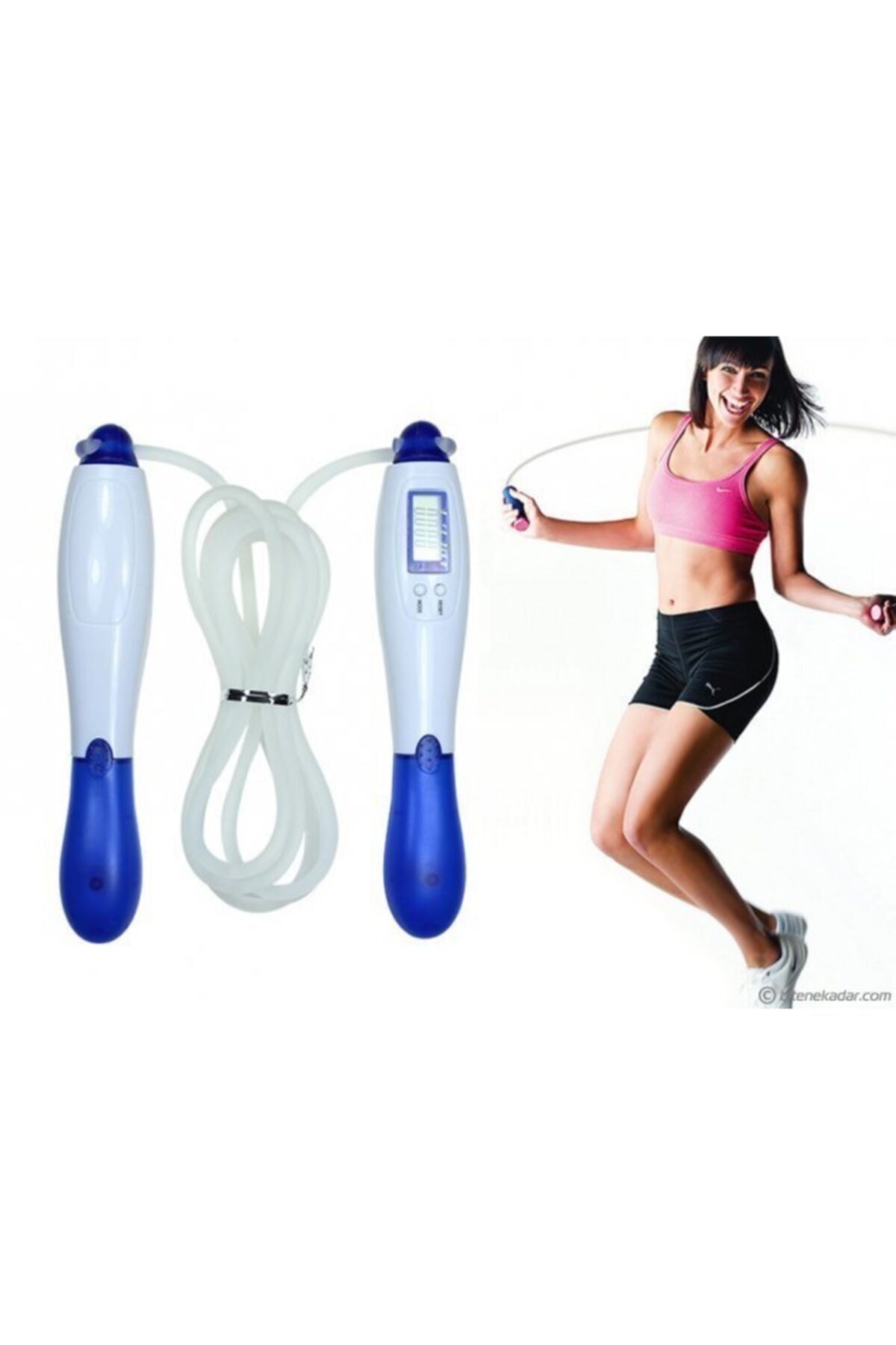 Genel Markalar Bayan Erkekler Için Yağ Ölçerli Ip Atlama Aleti Sayaçlı Atlama Ipi
