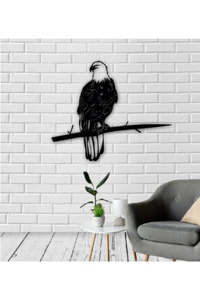 Arselez Daldaki Kartal 45x37 Tablo